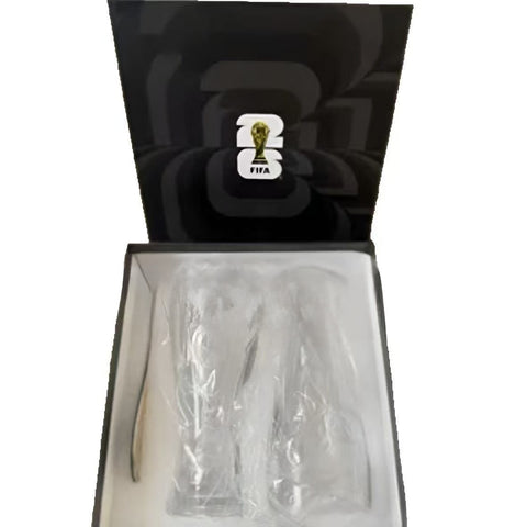 🏆 Official 2026 World Cup Premium Beer Glass & Golden Trophy Opener Gift Set | Limited Edition Fan Memorabilia Collection