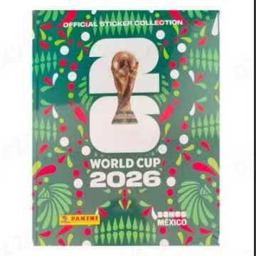 2026 Panini World Cup Sticker Collector Tin (25 Packs)