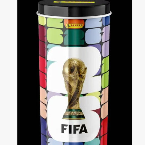 2026 Panini World Cup Sticker Collector Tin (25 Packs)