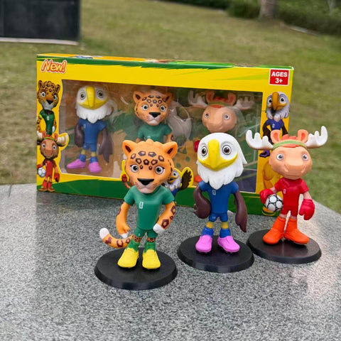 🏆2026 FIFA World Cup™ Mascot Collectible Figures &amp; Trophy Set