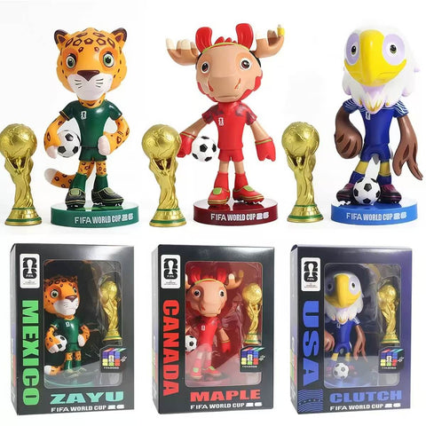 🏆2026 FIFA World Cup™ Mascot Collectible Figures &amp; Trophy Set