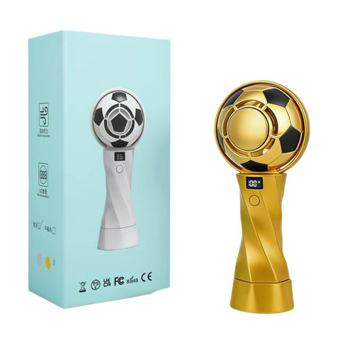 🏆 2026 World Cup Edition Trophy &amp; Football High-Speed Handheld Fan