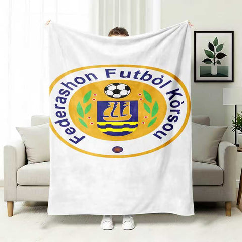 ⚽ Premium World Football Flannel Blanket – Ultra-Soft Fleece Throw Blanket for Match Days, Sofa & Custom Designs | Perfect Fan Gift & Stadium Companion