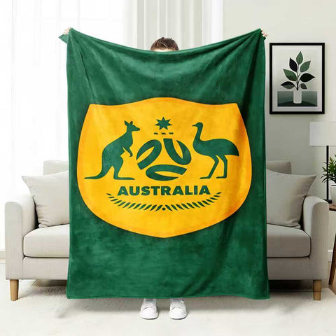 ⚽ Premium World Football Flannel Blanket – Ultra-Soft Fleece Throw Blanket for Match Days, Sofa & Custom Designs | Perfect Fan Gift & Stadium Companion