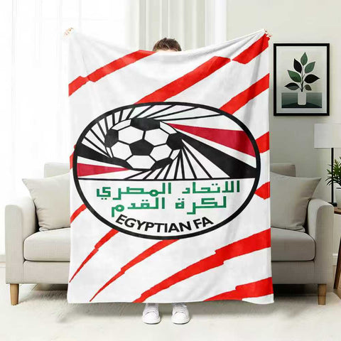 ⚽ Premium World Football Flannel Blanket – Ultra-Soft Fleece Throw Blanket for Match Days, Sofa & Custom Designs | Perfect Fan Gift & Stadium Companion