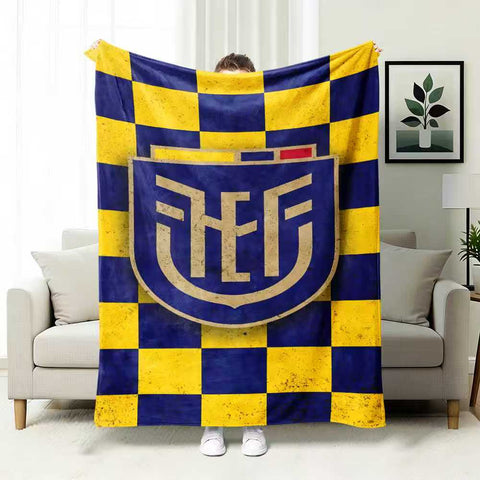 ⚽ Premium World Football Flannel Blanket – Ultra-Soft Fleece Throw Blanket for Match Days, Sofa & Custom Designs | Perfect Fan Gift & Stadium Companion