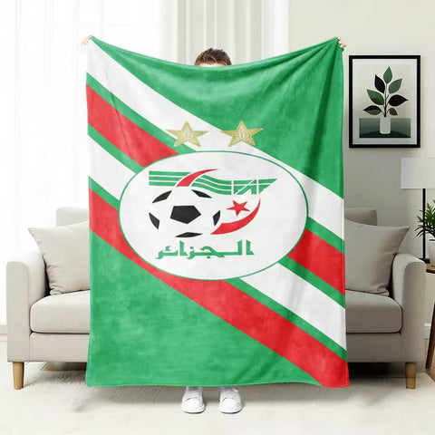 ⚽ Premium World Football Flannel Blanket – Ultra-Soft Fleece Throw Blanket for Match Days, Sofa & Custom Designs | Perfect Fan Gift & Stadium Companion