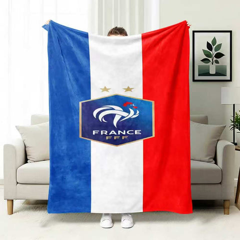⚽ Premium World Football Flannel Blanket – Ultra-Soft Fleece Throw Blanket for Match Days, Sofa & Custom Designs | Perfect Fan Gift & Stadium Companion