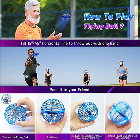 DIY Flying Boomerang Ball