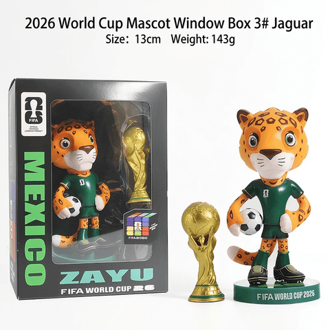 🏆2026 FIFA World Cup™ Mascot Collectible Figures &amp; Trophy Set